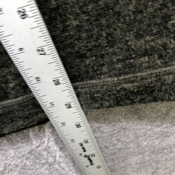 Uniqlo Fleece Turtleneck Tunic Pullover Womens S Green Heather Sweater Oversized - Picture 7 of 8